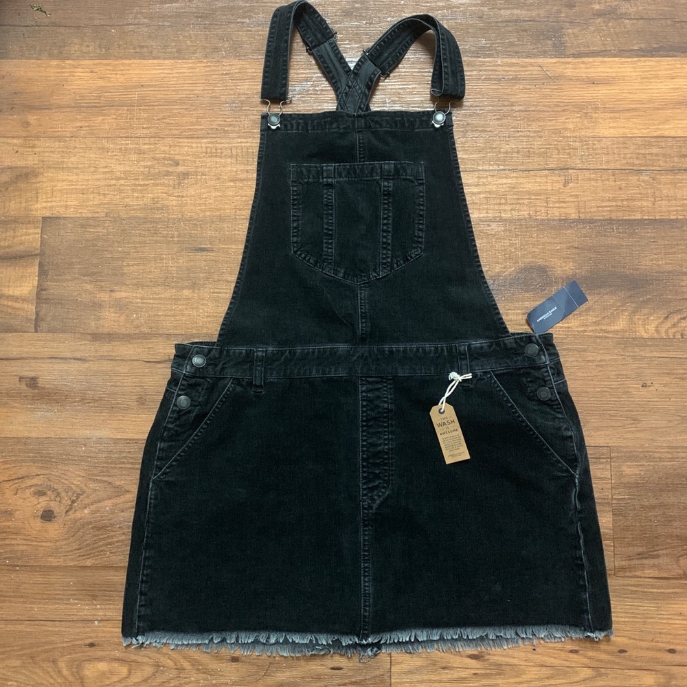 Black American Eagle skirt/overall